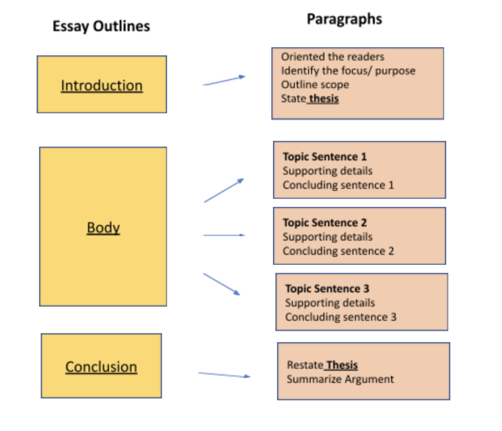 英文文章的段落結構